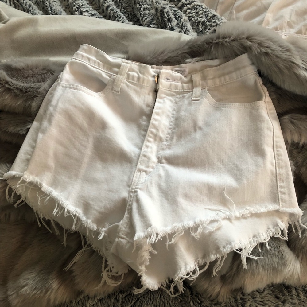 High Waisted Jean Shorts